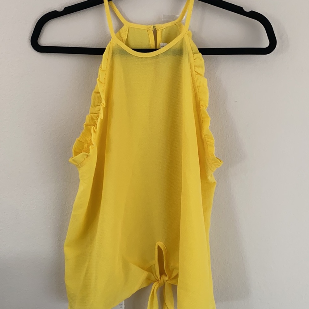 Yellow blouse size L - Picture 5 of 9